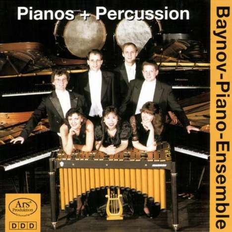 Baynov-Piano-Ensemble - Pianos &amp; Percussion, CD