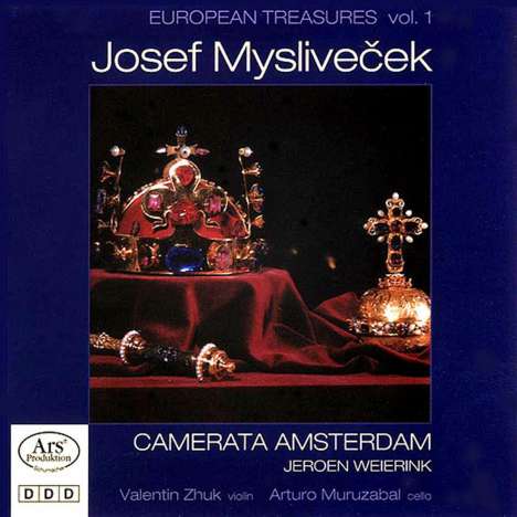 Josef Myslivecek (1737-1781): Violinkonzerte C-Dur &amp; F-Dur, CD