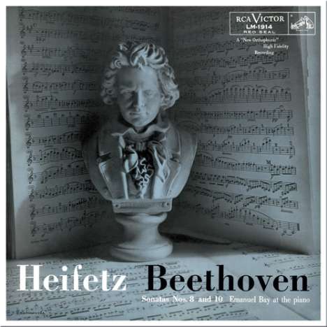 Ludwig van Beethoven (1770-1827): Violinsonaten Nr.8 &amp; 10 (180g), LP