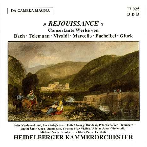 Heidelberger Kammerorchester - Rejouissance, CD
