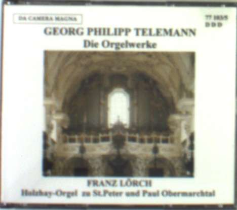 Georg Philipp Telemann (1681-1767): Sämtliche Orgelwerke, 3 CDs