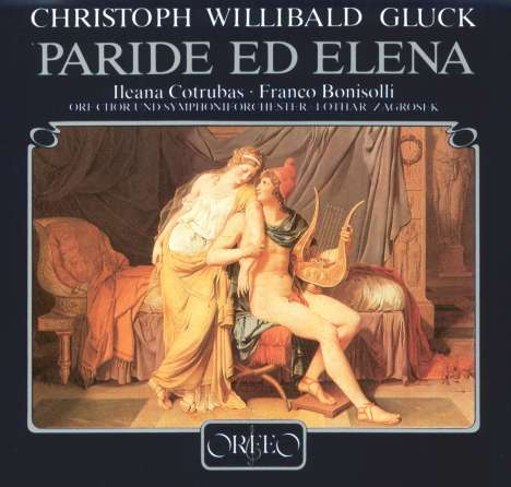 Christoph Willibald Gluck (1714-1787): Paride et Elena (120g), 3 LPs
