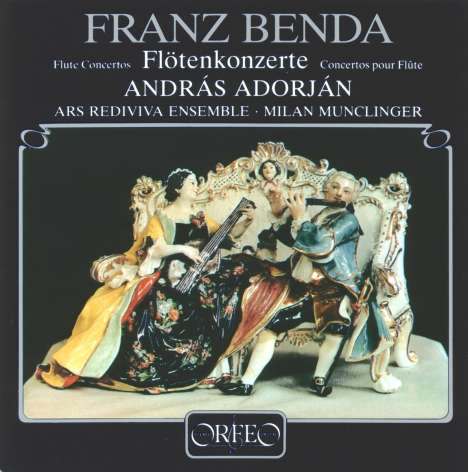 Frantisek Benda (1709-1786): Flötenkonzerte in e,A,a, CD