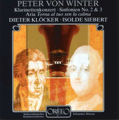 Peter von Winter (1754-1825): Symphonien Nr.2 &amp; 3, CD
