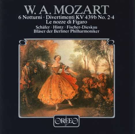 Wolfgang Amadeus Mozart (1756-1791): 6 Terzette (Notturni) f.2 Soprane &amp; Baß (120 g), LP