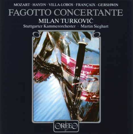 Milan Turkovic spielt Fagottkonzerte, CD