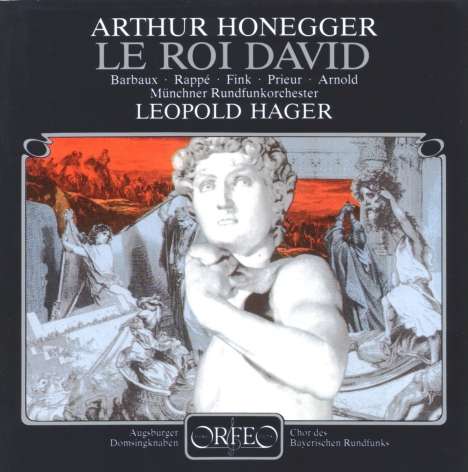 Arthur Honegger (1892-1955): Le Roi David (120g), LP
