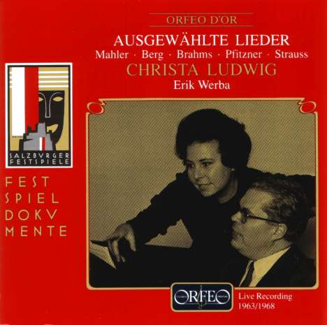 Christa Ludwig singt Lieder, CD