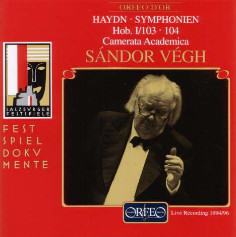 Joseph Haydn (1732-1809): Symphonien Nr.103 &amp; 104, CD