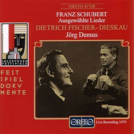 Dietrich Fischer-Dieskau singt Schubert-Lieder, CD