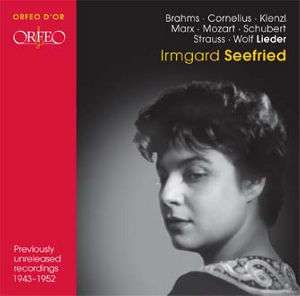 Irmgard Seefried - Lieder, CD