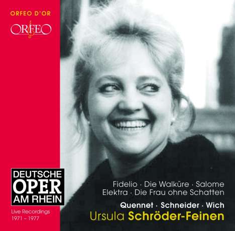 Ursula Schröder-Feinen singt Arien, CD