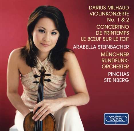 Darius Milhaud (1892-1974): Violinkonzerte Nr.1 &amp; 2, CD