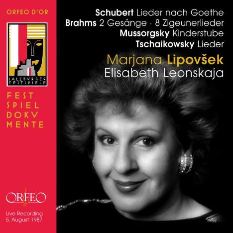 Marjana Lipovsek singt Lieder, CD