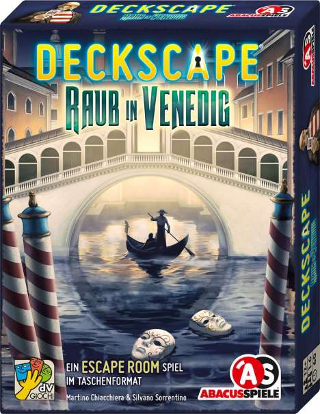 Martino Chiacchiera: Deckscape - Raub in Venedig, Spiele
