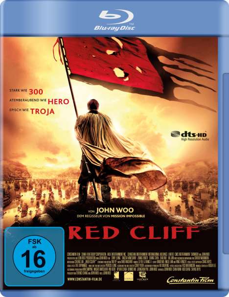 Red Cliff (Blu-ray), Blu-ray Disc