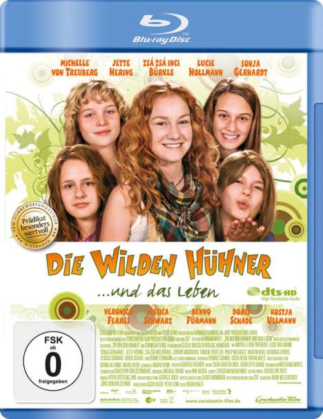 Die wilden Hühner und das Leben (Blu-ray), Blu-ray Disc