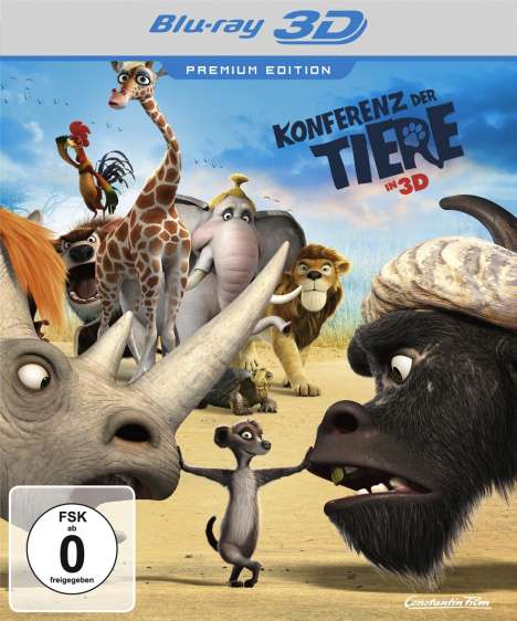 Konferenz der Tiere (2009) (3D Blu-ray &amp; DVD), Blu-ray Disc