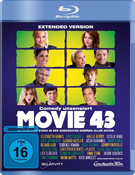 Movie 43 (Blu-ray), Blu-ray Disc