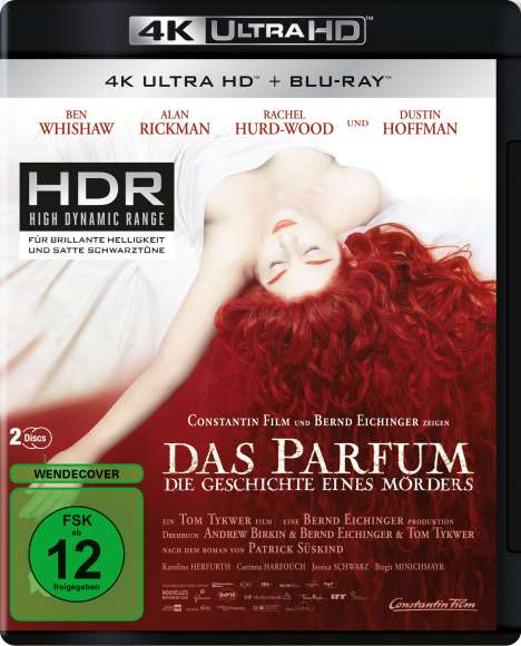 Das Parfum - Die Geschichte eines Mörders (Ultra HD Blu-ray &amp; Blu-ray), 1 Ultra HD Blu-ray und 1 Blu-ray Disc