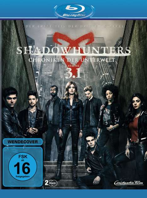 Shadowhunters: Chroniken der Unterwelt Staffel 3 Box 1 (Blu-ray), 2 Blu-ray Discs
