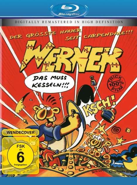 Werner - Das muß kesseln!!! (Blu-ray), Blu-ray Disc
