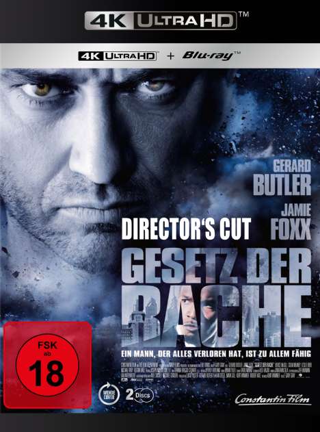 Gesetz der Rache (Director’s Cut) (Ultra HD Blu-ray &amp; Blu-ray), 1 Ultra HD Blu-ray und 1 Blu-ray Disc