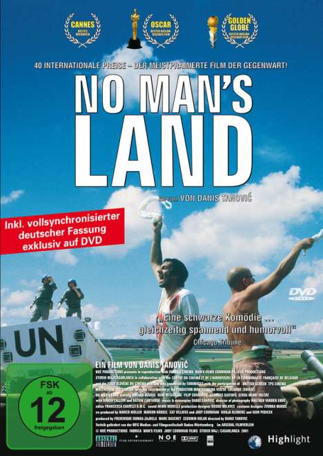 No Man's Land (2001), DVD