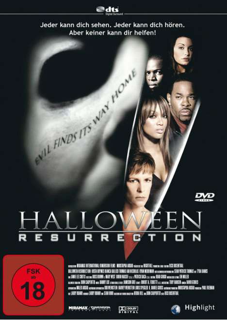 Halloween Resurrection, DVD