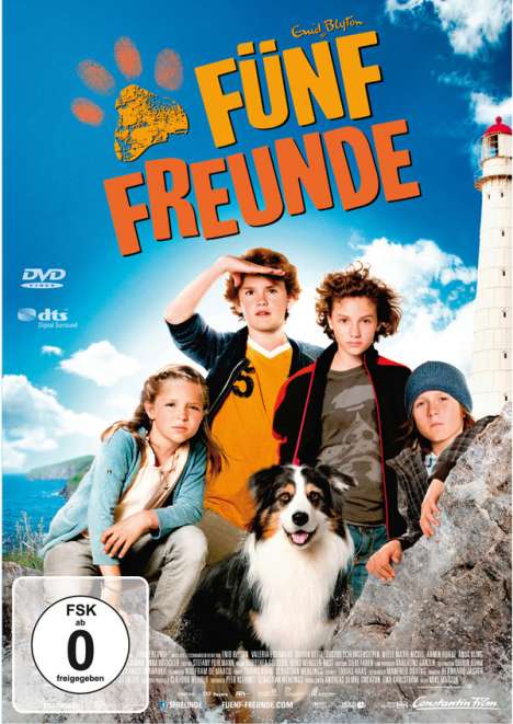 Fünf Freunde (2011), DVD