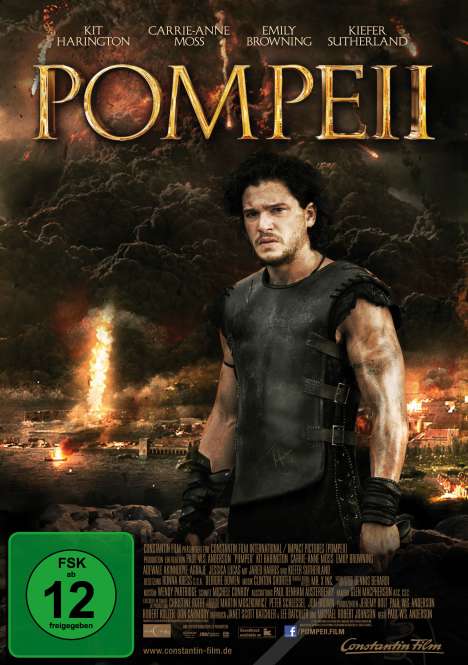 Pompeii, DVD