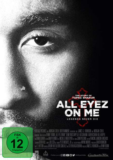 All Eyez on Me, DVD