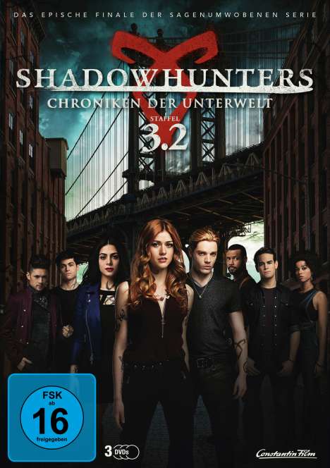 Shadowhunters: Chroniken der Unterwelt Staffel 3 Box 2 (finale Staffel), 2 DVDs