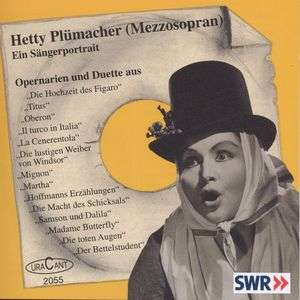 Hetty Plümacher - Ein Sängerportrait, CD