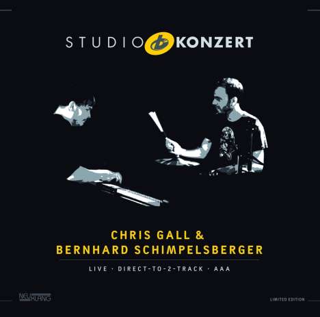 Chris Gall &amp; Bernhard Schimpelsberger: Studio Konzert (180g) (Limited-Numbered-Edition), LP