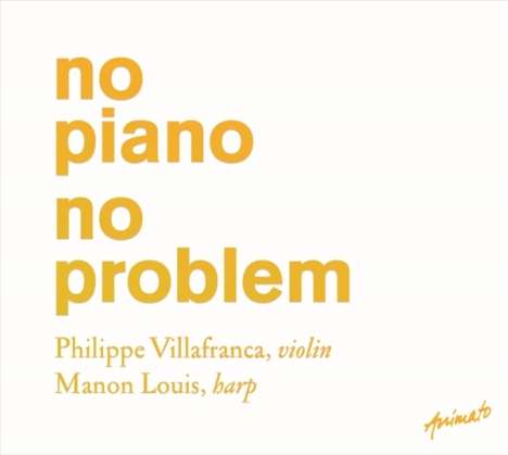 Musik für Violine &amp; Harfe "No Piano no Problem", CD