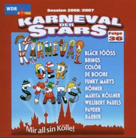 Karneval der Stars Folge 36, CD