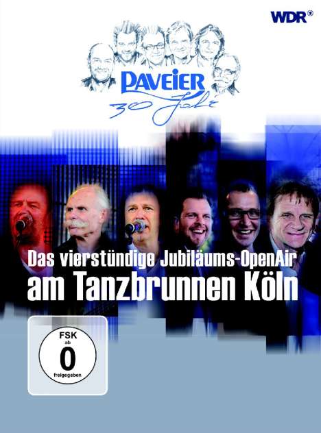 Paveier: 30 Jahre:Das vierstündige Jubiläums-OpenAir am Tanzbrunnen Köln, 2 DVDs