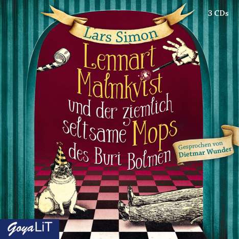 Lennart Malmkvist Und Der Ziemlich Seltsame Mops, 3 CDs