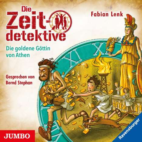 Fabian Lenk: Die Zeitdetektive 40. Die goldene Göttin von Athen, CD