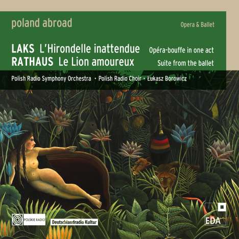 Simon Laks (1901-1983): L'Hirondelle inattendue (Oper in einem Akt), CD