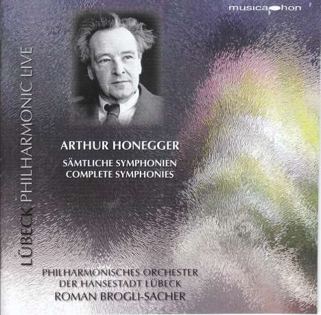Arthur Honegger (1892-1955): Symphonien Nr.1-5, 2 CDs