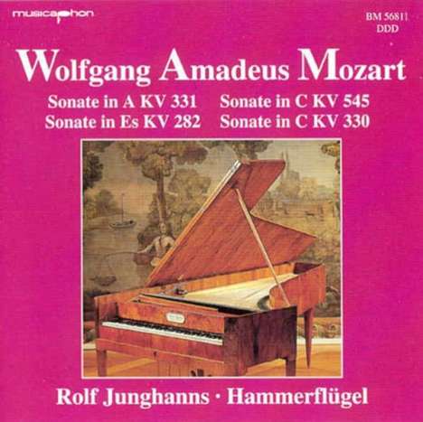 Wolfgang Amadeus Mozart (1756-1791): Klaviersonaten Nr.4,10,11,16, CD