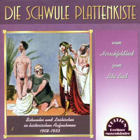 Die schwule Plattenkiste, CD