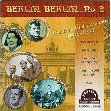 Berlin, Berlin No. 2, CD