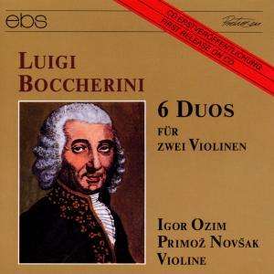 Luigi Boccherini (1743-1805): Duos f.2 Violinen op.5 Nr.1-6, CD