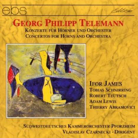Georg Philipp Telemann (1681-1767): Konzerte f.1,2,3 oder 4 Hörner, CD
