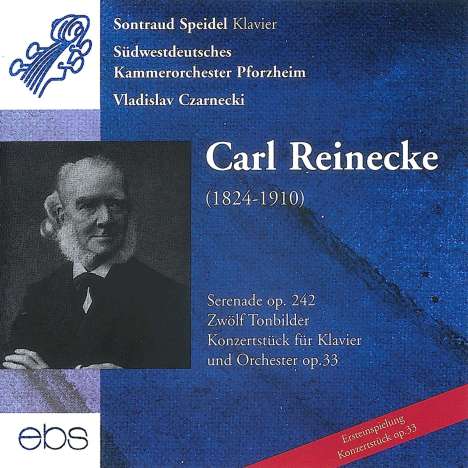 Carl Heinrich Reinecke (1824-1910): Konzertstück op.33 für Klavier &amp; Orchester, CD