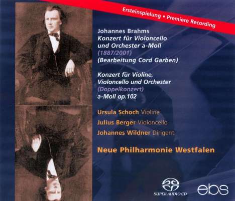 Johannes Brahms (1833-1897): Konzert für Violine,Cello &amp; Orchester h-moll op.102, 2 Super Audio CDs