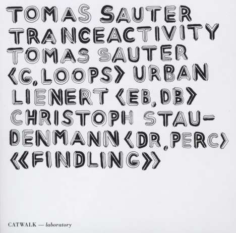 Tomas Sauter (geb. 1974): Findling, CD